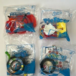 McDonalds Happy Meal Hasbro Gaming Toys Lot of 4